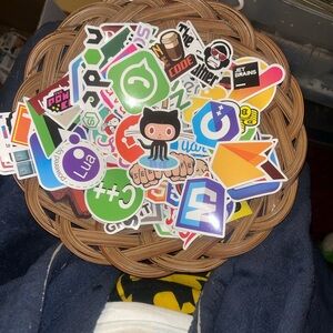 Colorful Tech Sticker Pack